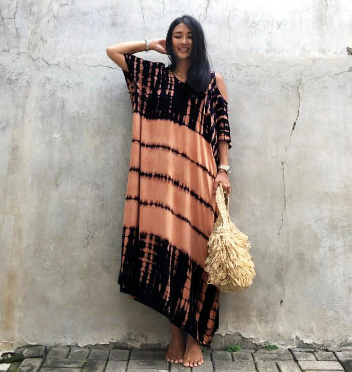 Beach Cover-up Cold Shoulder