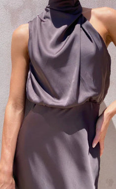 Satin Two-piece Suit