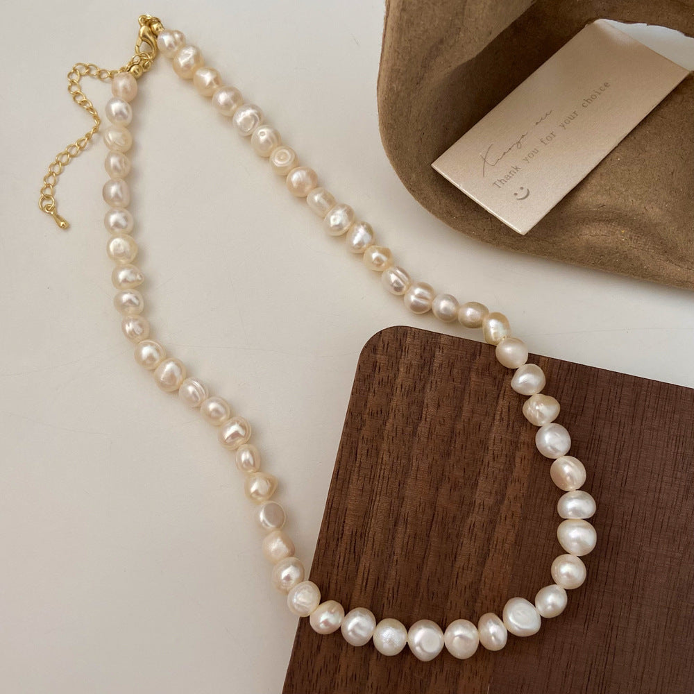 Baroque Freshwater Pearl Necklace Waterproof