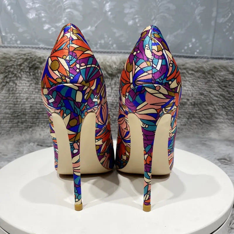 12cm Null-Spring and summer high heels