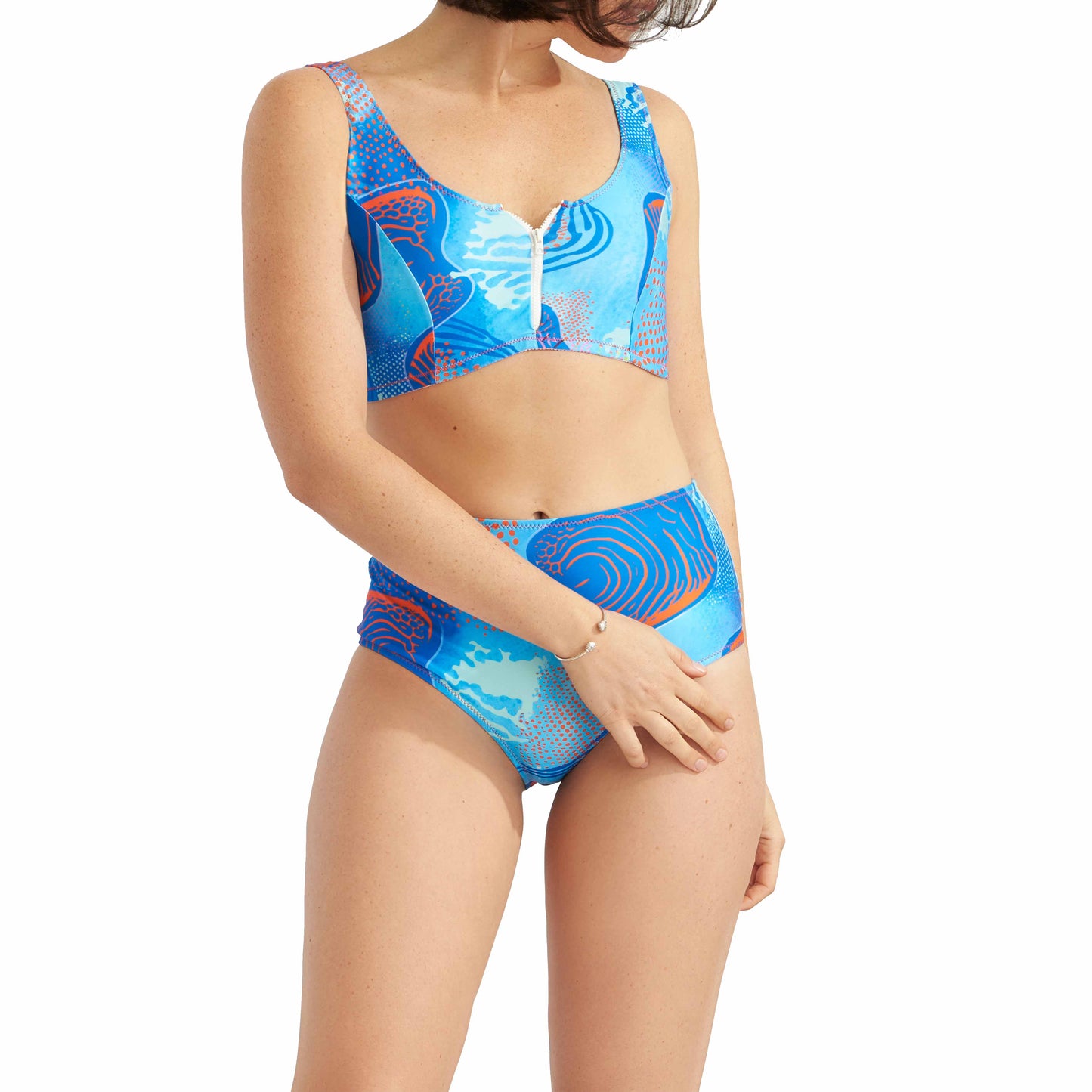 Aima Dora | Bralette With Zip Top