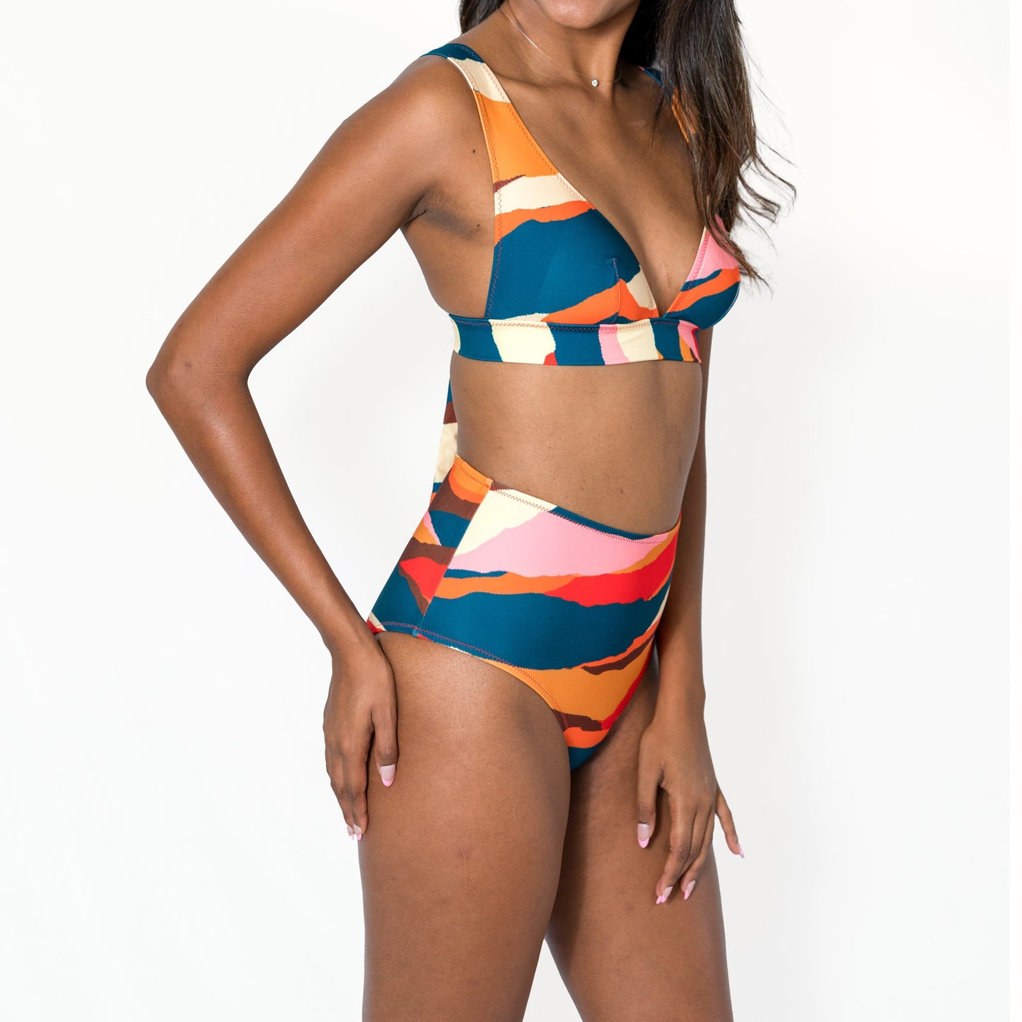 Aima Dora | Triangle Elegance Top