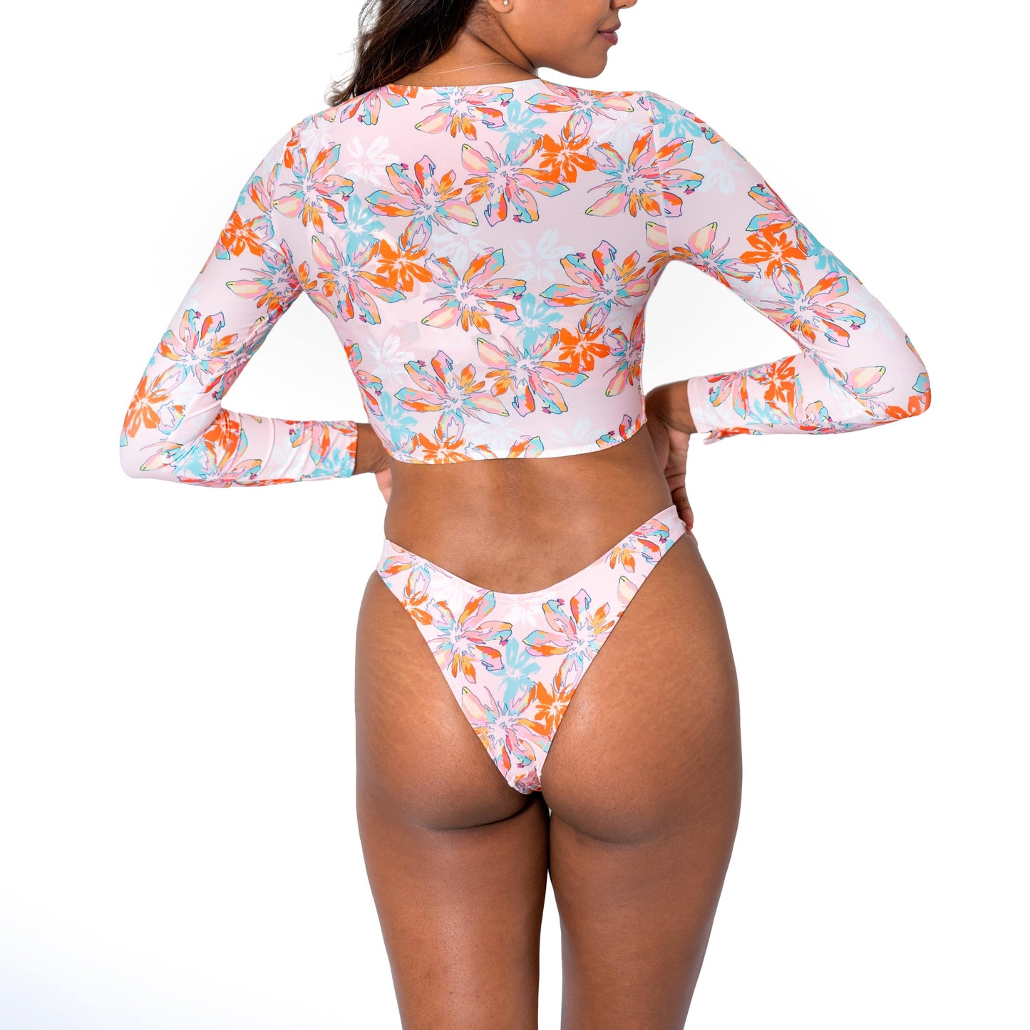Aima Dora | Zip Up Short Rash Guard - UPV 50+ sun protection