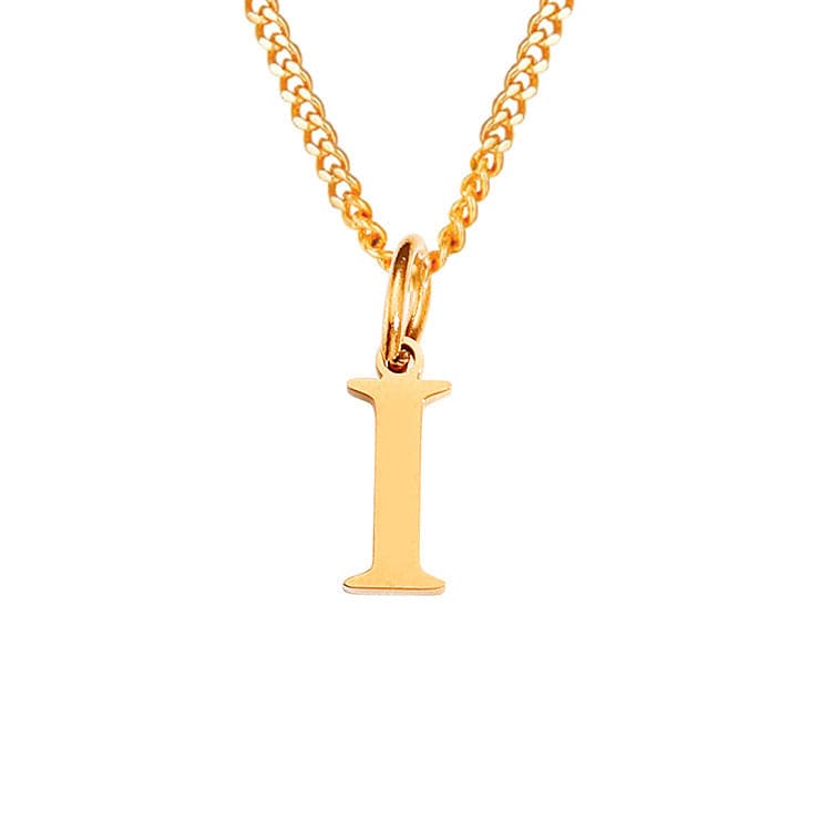 26 Letters All-Match 14K Stainless Steel Necklace