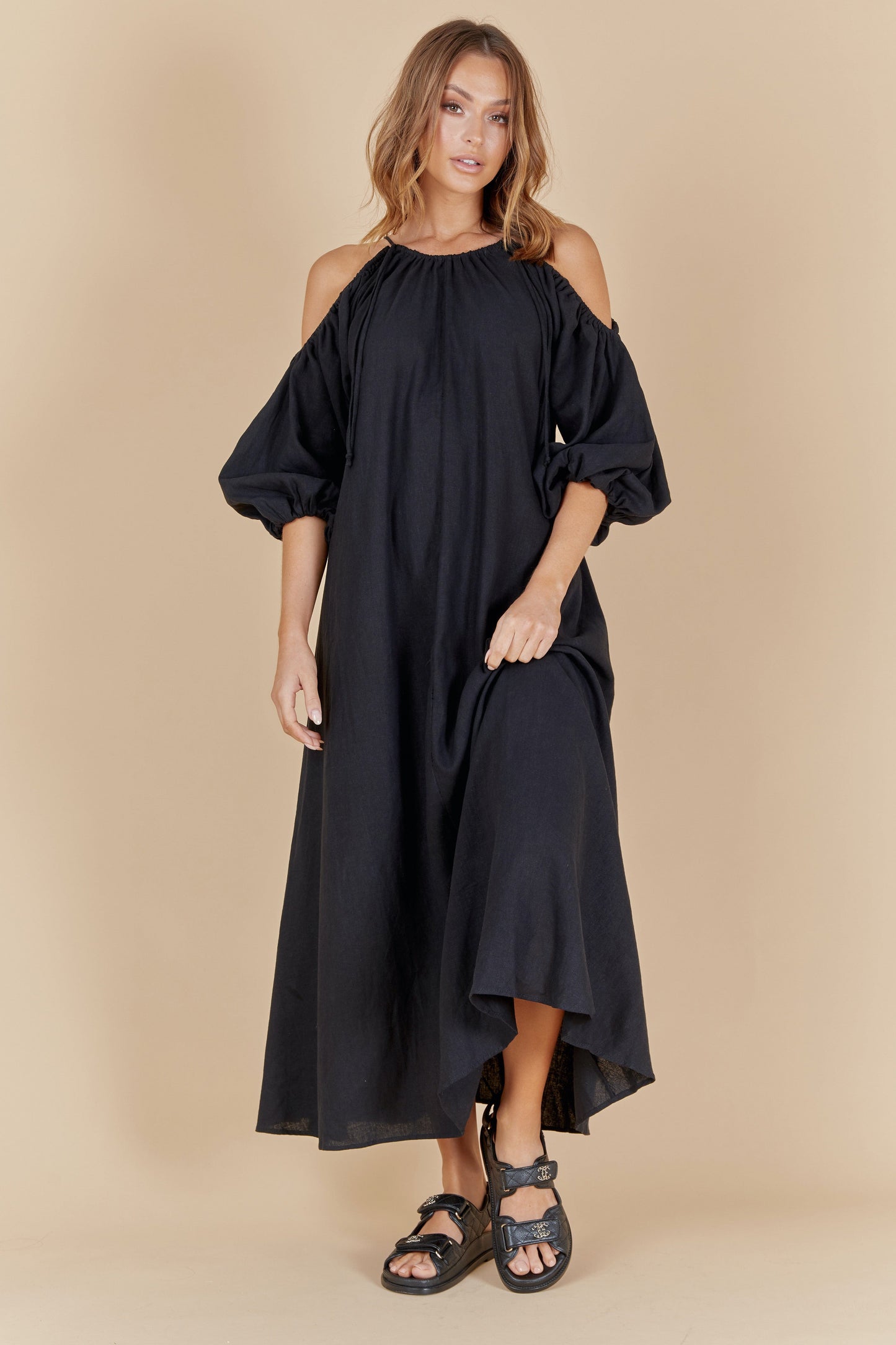 BAE | CONCEPT MAX DRESS - BLACK