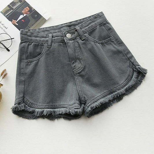 Newsummer Women Short Jeans Ladies Denim Pants Trousers