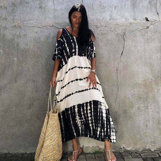 Beach Cover-up Cold Shoulder