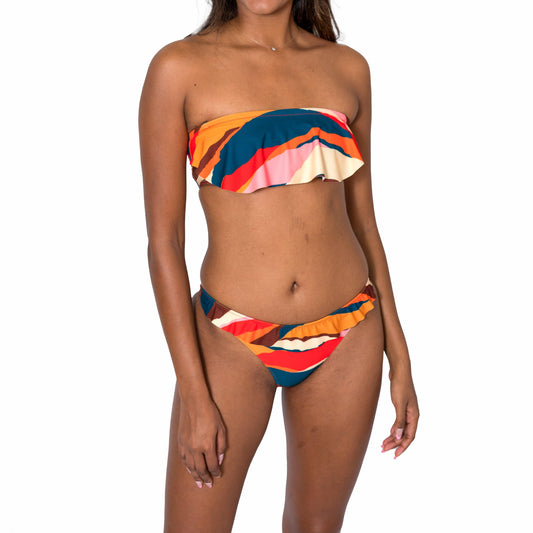 Aima Dora | Ruffle Bandeau Top