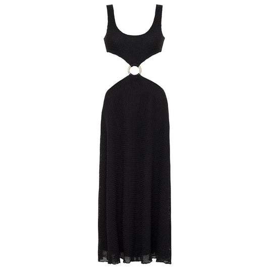 Montce | Black Crochet Ky Dress