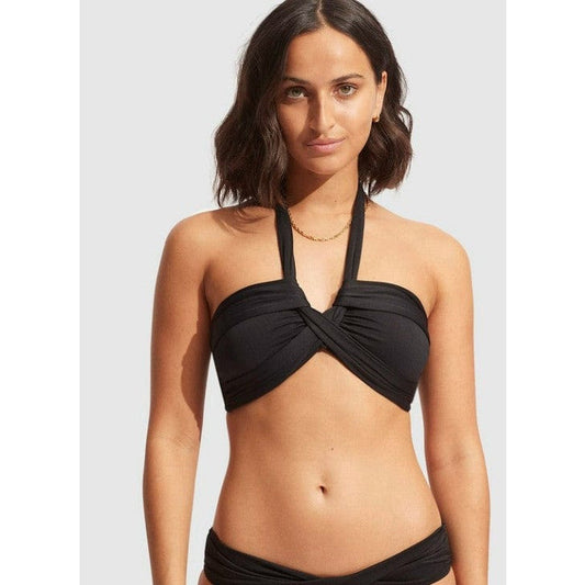Seafolly | Halter Bandeau | Black